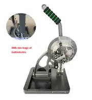 Manual Button Maker Machine 10mm Cloth Maker with 3600Pcs Grommet & Eyelet Set