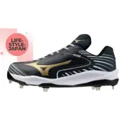 MIZUNO Cushion Revo Elite Wide 11GM2541 09 Black/Gold/White Unisex Baseball 3E