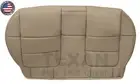 2002 Ford F150 Lariat Crew Cab Second Row Bottom Leatherette Seat Cover Tan
