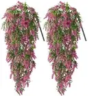 DIY Artificial Lavender Vine Simulation Plants Wreath Home Decoration