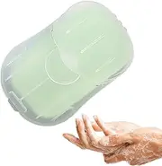 Travel Soap Sheets, Travel Soap Sheets - Scented Paper Soap Sheets for Outdoor, One Time Portable Camping Soap