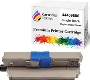 Black Compatible Toner Cartridge for OKI 44469806 (5,000 Pages) for OKI C510 C510dn C511dn C530 C530dn C531dn MC561 MC562dn MC562dnw