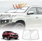 X-Car WindScreen Sun Shade Compatible with Mitsubishi Pajero Sport 2016-2025 Visor UV Block Car Accessories Wind Screen Wind Shield Shade