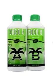 Nutrifield Hydroponics Elements Grow A B 2x1L Set For Indoor Grower