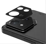 Camera Screen Protector Compatible with ASUS ROG Phone 8 Pro, Pack of 2 Metal Camera Protective Frame, Scratch-Resistant Screen Protector for ASUS ROG Phone 8 Pro - Black