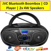 Portable Bluetooth Boombox FM Radio CD Music Player USB/MP3/LCD Display 8W Speak