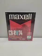 Maxwell CD-RW74 CD Recordable 650 MB Megabyte 74 Minute Run Time 3 Pack