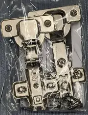 Lot 0f 2 x HD Supply 804410 Self-Closing Concealed Cabinet Hinge For Frameless