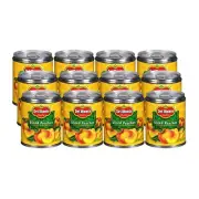 Del Monte Sliced Peaches in Juice 8.5 Ounce Pack of 12 Healthy Fruit Snack