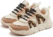 [GIOSEPPO] Girl's Landgrove Sneaker, Leopard, 1.5 UK