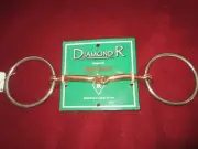 new REINSMAN COPPER MOUTH LOOSE RING SNAFFLE BIT, 5.25"
