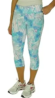 [Ideology] Womens Printed Mesh Inset Athletic Leggings