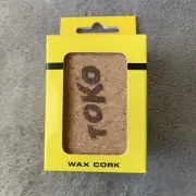 Natural wax cork by Toko for corking grip and Kilster waxes