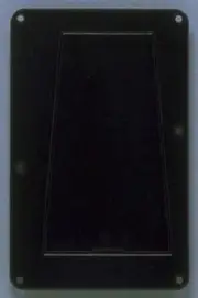 NEW - Tremolo Spring Cover With Access Panel 1-Ply BLACK