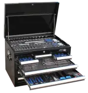 SP Tools ToolKit 201 Piece Metric - Black 7 Drawer Custom SP50120