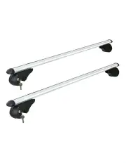 [Giantz] Universal Car Roof Racks Pod Cross Bars 123cm in Sliver