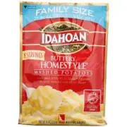 Idahoan Family Sized Mashed Potatoes Buttery Homestyle