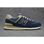 NEW BALANCE 574 NB574NAVY BLUE跑步假卡男女SNEAKER36-44 9WMB R73J