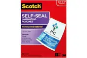 SCOTCH SelfLaminate Pch Pack of 25 Box of 12