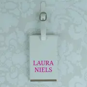 Personalised Name White Luggage Tag
