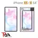 PGA iPhone XS/X 5.8吋 迪士尼 公主系列 四角氣墊 防撞 玻璃殼-小美人魚(白)