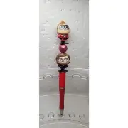 Disney Doorables Beaded Pen Mr and Mrs Incredible from The Incredibles