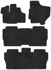 2004-2007 Fits Nissan Quest Floor Mats - 4pc Cutpile |2pc Frts & 2pc Rr Runners (for: Nissan)