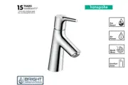 Genuine Hansgrohe Talis S Single Lever Basin Mixer 80