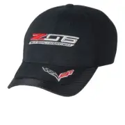 C7 Corvette Z06 Supercharged Black Hat with Carbon Accent Bill