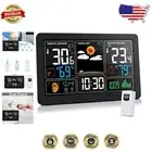 Multi-Channel Indoor/Outdoor Thermometer with Adjustable Brightness & Alarm