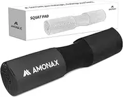 AMONAX Barbell Squat Pad, Extra Thick Foam Padding for Neck & Shoulder Support, Heavy Duty Gym Fitness Workout Cover for Women Hip Thrusts, Weight Lifting and Heavy Squats