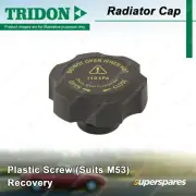 Tridon Recovery Radiator Cap Suits M53 for Fiat 500X 334 1.4L SUV Petrol (for: Fiat)