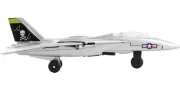 Grumman F-14 Tomcat Fighter Aircraft Silver Metallic United States Navy VF-84