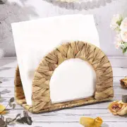 Woven Napkin Holder Restaurant Desktop Napkin Holder Decorative Serviette