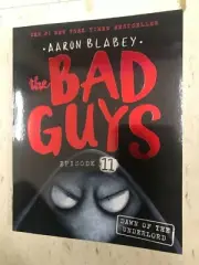 THE BAD GUYS EPISODE 11 AARON BLABEY BOOK, DAWN OF THE UNDERLORD, NEW CHEAPEST