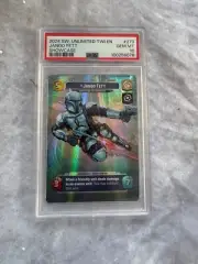 2024 SW Unlimited Twilight Of The Republic Jango Fett Showcase Psa 10, Pop 2