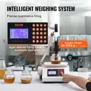 Automatic Liquid Filling Machine 50 to 5000g Gear Pump Digital Control for