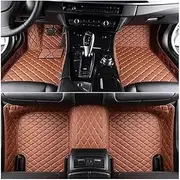 Custom Car Floor Mats Custom 3D Full Coverage Car Floor Mats for for C Class W203 2004 2005 2006 2007 for W204 W205 W206 2023 Interior Carpet Car Mats(Brown 5 Seat,C W203 2004-2007)