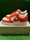 Nike Air Force 1 Low Orange White Mens Multi Sizes Nike By You FZ4627-800
