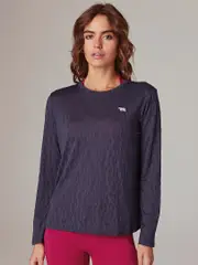 Women's Workout Tops & Sports Bras . Running Bare Activewear Tops - Elevate Air L/S Workout Tee