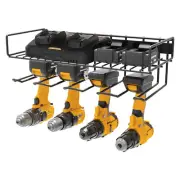 Power Tool Organizer Electric Drill Holder Heavy Duty Garage Storage Rack Shelf