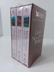 Readers Digest Great National Parks VHS Bryce Canyon Zion Grand Teton Mt Rainer