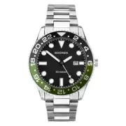 Sekonda Ocean Silver & Black Watch