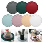1/2pcs Silicone Coaster Table Decoration Mat Cup Mat Kitchen Accessories