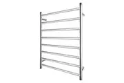 Round Electric Heated Towel Rack 8 Bars