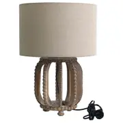 Willow & Silk 52cm Bedside/Sofa Side Sorrento Table/Night Lamp Home/Room Decor