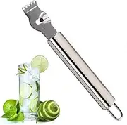 DCdray Stainless Steel Lemon Grater Zester with Orange Citrus Peeler - Zester