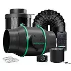 2025 Mars Hydro 4''6'' Ifresh Smart InlineFan Duct Kit/Carbon Filter Vent System