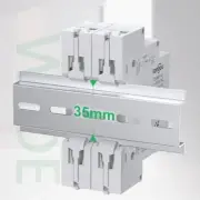 1-Way For Din Rail Mount Voltage Meter DC11V-310V LED Digital Display Detector