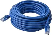 8Ware Cat6a Snagless UTP Ethernet Cable, 50 Meter, Blue